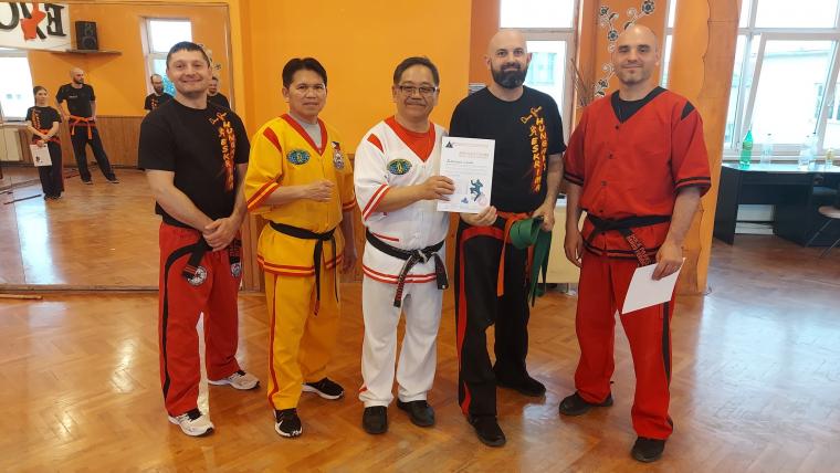 Sikeres övvizsga a 2023-as Nagymesteri Eskrima Szemináriumon