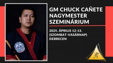 GM Chuck Cañete nagymester szeminárium