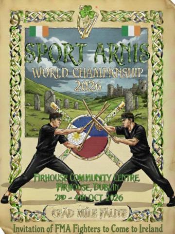 World Sport Arnis - Világbajnokság 2026 (Dublin)
