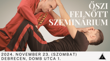 Őszi Felnőtt Eskrima Szeminárium 2024